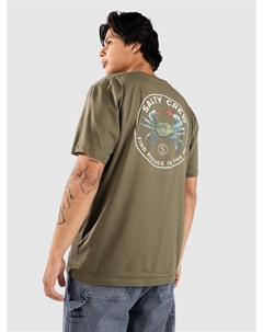 Футболка Blue Crabber Premium T-Shirt, dusty olive Salty crew