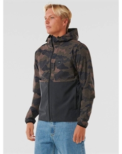 Куртка Anti Series Elite Jacke, green camo Rip curl