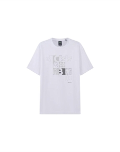 Футболка мужская белая Hugo boss