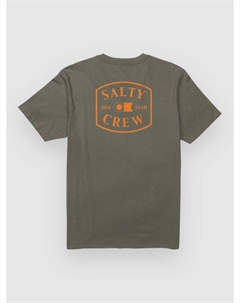 Футболка Captials T-Shirt, dusty olive Salty crew