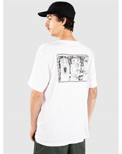 Футболка Crazybal Bsc T-Shirt, white Volcom