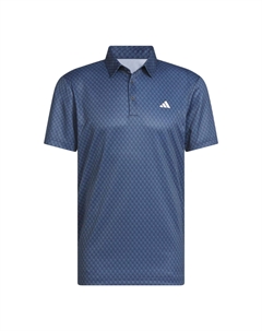 Поло с принтом Allover, синий/белый Adidas
