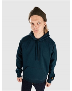 Худи Chase Hoodie, duck blue/gold Carhartt wip