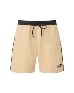 Пляжные шорты мужские, темно-бежевый Hugo boss