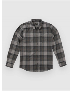Рубашка Early Bird Flannel Hemd, charcoal Salty crew