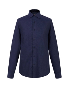 Яхтенная рубашка мужская navy blue Paul & shark