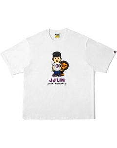 Футболка JJ Lin FW25 мужская, белый A bathing ape®