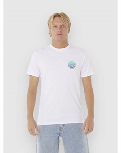 Футболка Wettie Passage Icon T-Shirt, optical white Rip curl