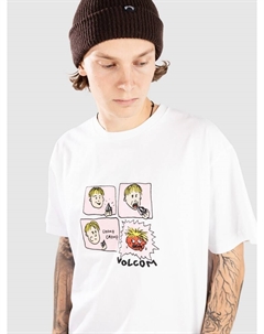 Футболка Chomp Chomp T-Shirt, white Volcom