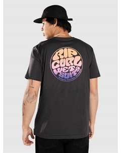 Футболка Wettie Passage Icon T-Shirt, washed black Rip curl