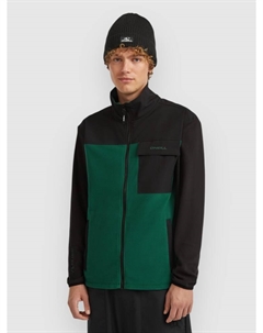 Флисовый пуловер Fwc'Peak Polartec Hyper Half-Zip Fleece Pullover, emerald envy colour block O`neill