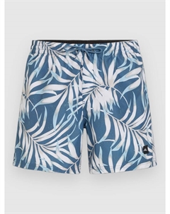 Пляжные шорты Cali Floral 16'' Boardshorts, blue dipped leaves O`neill