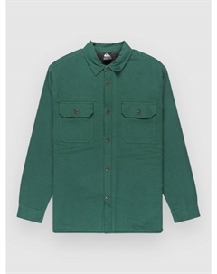 Рубашка Husson Sherpa Hemd, trekking green Quiksilver