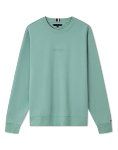 Свитшот мужской, светло-зеленый Tommy hilfiger