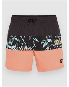 Пляжные шорты Mix & Match Cali Block 15'' Boardshorts, black tropicana O`neill