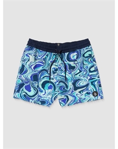 Пляжные шорты Lido Print Trunk 16 Boardshorts, navy Volcom
