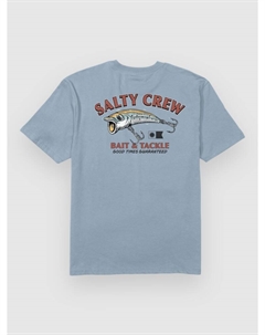 Футболка Snag It Classic T-Shirt, blue fog Salty crew