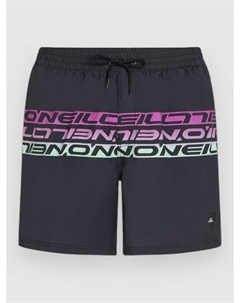 Пляжные шорты Cali Stripe 16'' Boardshorts, blk/prp upside down clean O`neill