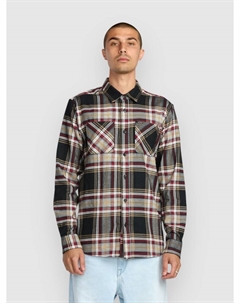 Рубашка Netastone Flannel Hemd, antique black Volcom
