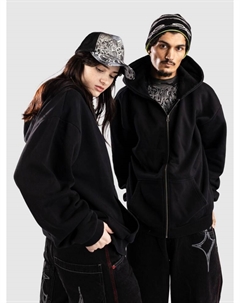 Толстовка Vintage Heavy Sweatjacke, black Urban classics