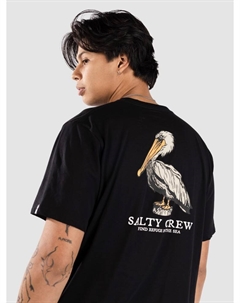 Футболка Perched T-Shirt, black Salty crew