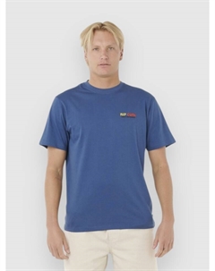 Футболка Surf Revival Lined Up T-Shirt, light navy Rip curl