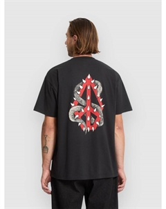 Футболка Snake Peace T-Shirt, black Volcom