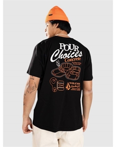 Футболка Pour Choices Bsc T-Shirt, black Volcom