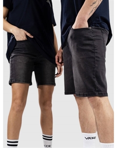 Шорты Relaxed Fit Jeans Shorts, black washed Urban classics