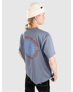 Футболка Spin T-Shirt, flint stone Rvca