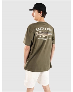Футболка Euro Pike Premium T-Shirt, dusty olive Salty crew