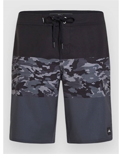 Пляжные шорты Hyperfreak Heat Block 21″ Boardshorts, black camo heat block O`neill