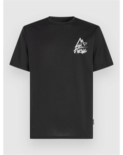 Футболка Hybrid Logo T-Shirt, black out O`neill