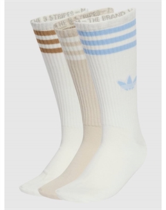 Носки 3S High Cr S 3P Socks, owhite/cbrown/owhite Adidas originals