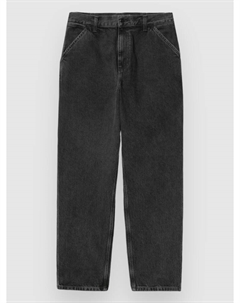 Джинсы Single Knee Jeans, black stone washed Carhartt wip
