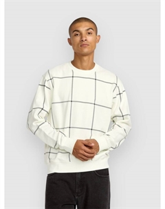 Вязаный свитер Vacancy Window Pane Crew Strickpullover, natural Rvca