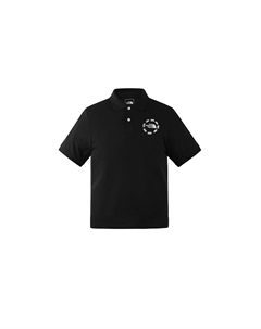 Мужская черная поло The north face