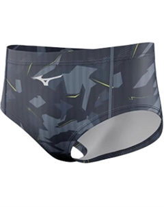 Мужские плавки черно-серые Mizuno