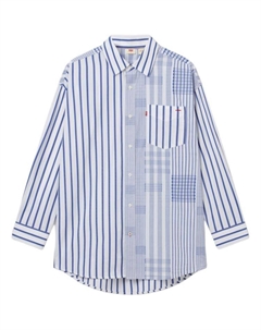 Рубашка мужская синяя белая Levi's®