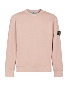 Logo Patch Crewneck Jumper, розовый Stone island