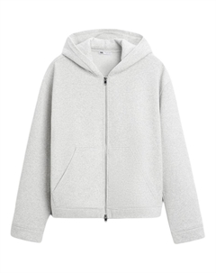 Свитшот мужской с зебровым принтом серый Zara