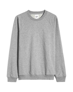 Свитшот мужской, светло-серый Gap