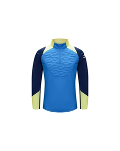 Утепленный спортивный свитшот мужской, синий Kelme