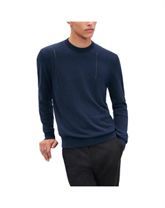 HERMES Джемпер мужской темно-синий Hermès