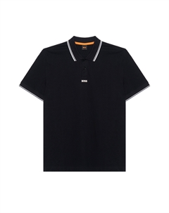 Поло SS22 мужское черное Hugo boss