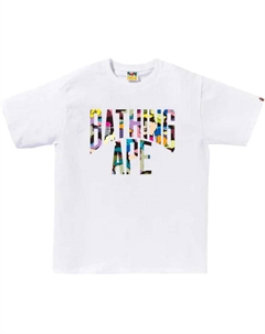 Футболка Bape Multi Camo Nyc Logo A bathing ape®