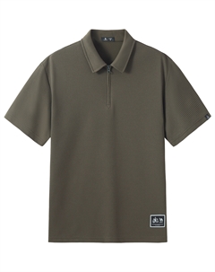 Мужская поло, серо-зеленый Camel