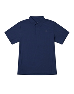 Мужская поло, синий The north face