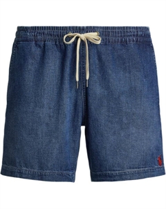 Джинсовые шорты мужские голубые Polo ralph lauren