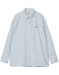 Мужская рубашка светло-голубого цвета Carhartt wip